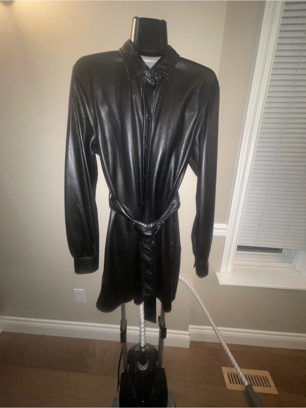 Aritzia Caroline black vegan dress black vegan dress brand Wilfred. Size small